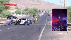 Fiery Crash