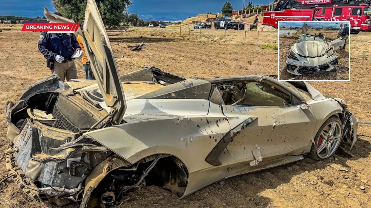 Fresno Corvette Crash