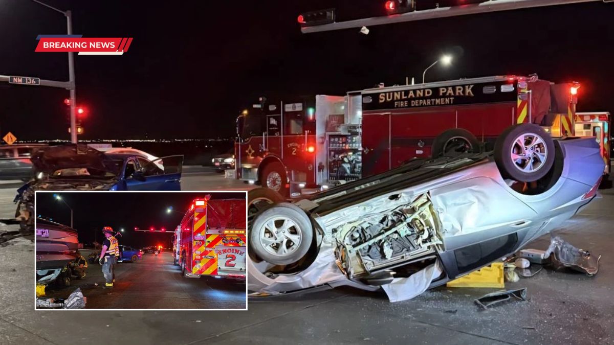 Sunland Rollover Crash